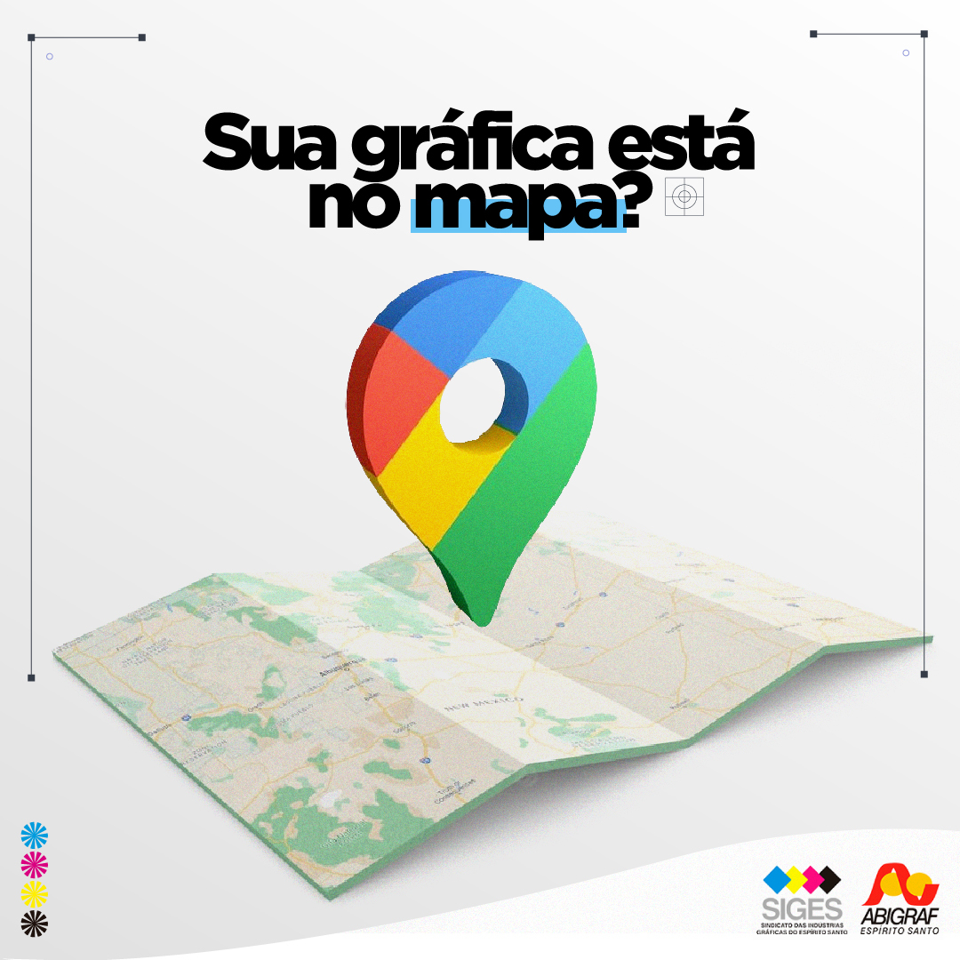Sua gráfica está no mapa?